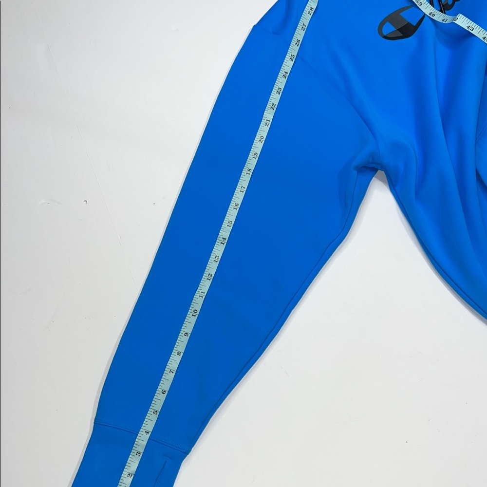 Men's Champion Bright Blue Hoodie XL - Picture 7 of 8